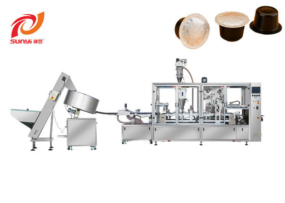 라바짜 푸른 커피 포드 밀봉체 기계